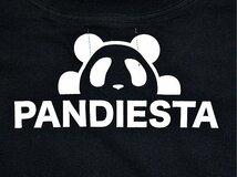 オープンカーパンダ半袖Tシャツ◆PANDIESTA JAPAN ブラックMサイズ 554321 パンディエスタジャパン ユニセックス_画像3