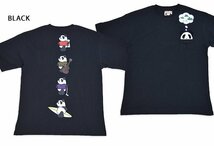 ホビー＆プレイパンダ半袖Tシャツ◆PANDIESTA JAPAN ブラックXLサイズ 554323 パンディエスタジャパン サガラ刺繍_画像1