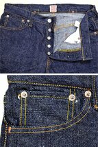 小次郎左綾モデル・ワンウォッシュ◆サムライジーンズ インディゴ40inch 40インチ S526XX17ozL-25th SAMURAI JEANS 日本製 国産_画像4