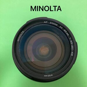 MINOLTA AF ZOOM 24-85mm 1:3.5(22)-4.5 ミノルタ　ズームレンズ　カメラレンズ