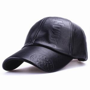 JLY066#Xthree 野球帽 ファッション 高品質 秋 冬 メンズ 革 帽子 キャップ カジュアル moto スナップバック 帽子 野球キ
