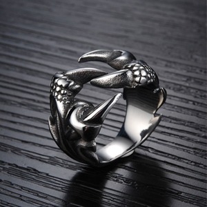 LDL1205# 23 number Dragon ring silver men's dragon .. silver ring other size . exhibiting gotsu.. super handsome 