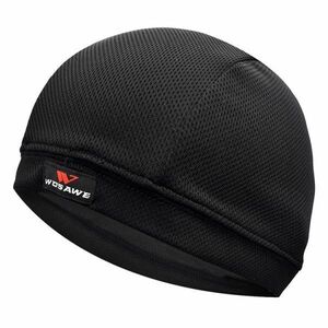 LDL2327# 2 pieces set bike helmet inner cap men's lady's man and woman use under bicycle cycling comfortable summer place mesh black 