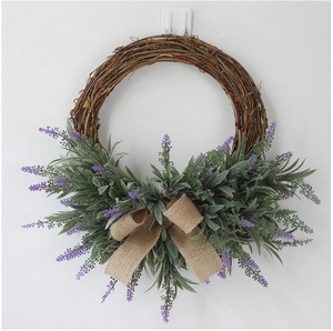 CSN582#*.. item * lavender lease ribbon lovely stylish present gift artificial flower wedding Cafe photo Studio lease entranceway 