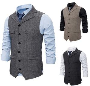 LDL3531 #мужской костюм лучший бизнес пусть Formal Formal Casual Gentleman Bucket с густым осенним / зимним воротником