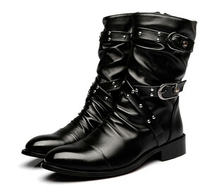 CHQ1117#エンジニアブーツ メンズ ショートブーツ カジュアルシューズ ハイカットシューズ 紳士靴 24.5cm~27cm