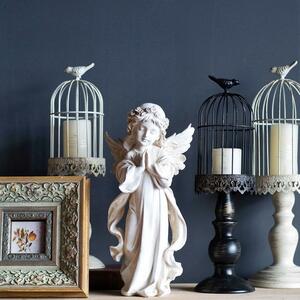 CSN581#天使の 彫塑 置物 レトロ 樹脂 工芸品 美術品 オブジェ アンティーク インテリア 雑貨 ヨーロピアンスタイル ギフト
