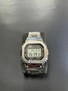 【美品】G-SHOCK カシオ フルメタル GMW-B5000D-1JF タフソーラー Bluetooth搭載電波ソーラー