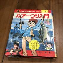 ルアーづり入門　小学館入門百科シリーズ110　西山徹　小学館　昭和56年　【53】_画像1