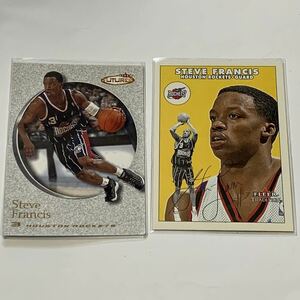 NBA トレーディングカード STEVE FRANCIS スティーブ・フランシス 2枚セット FLEER