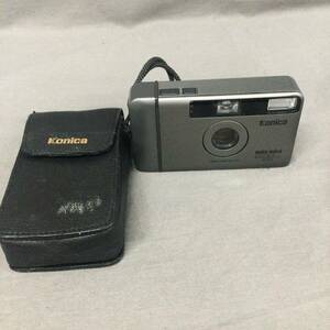 060509 259881 konica コニカ フィルムカメラ 35mm F3.5　ブラックシルバー系 ジャンク品