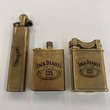 5−00295【ジャックダニエル JACK DANIELS オイルライター まとめ】レトロ ヴィンテージ ビンテージ 着火確認済み 1円スタート 1円出品_画像1