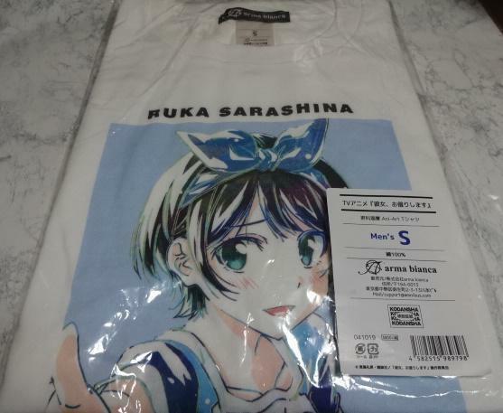  【新品】更科瑠夏tシャツ ボディ 5.6オンス 彼女お借りしますアニメtシャツ