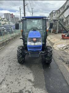  Iseki tractor ATK 340 GEAS 34 horse power 236 period of use air conditioner cabin radio 4WD Iseki .. one set pickup limitation 