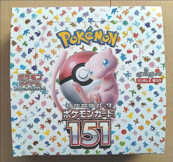 ポケモンカード 151 BOX シュリンク無し