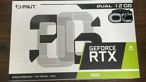 [1 иен ~& бесплатная доставка ]Palit GeForce RTX3060 12GB DUAL OC видео карта графическая плата NE63060019K9-190AD