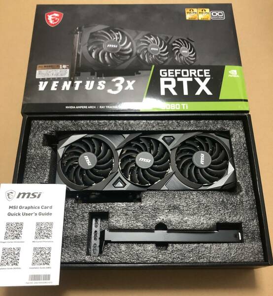 MSI GeForce RTX3080Ti VENTUS3X 12G OC