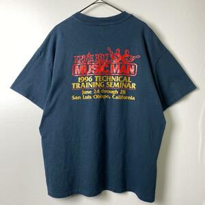 90s USA製 ビンテージ Tシャツ MUSICMAN 神田商会 ギター XL