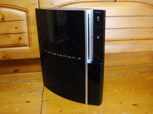 初期型厚型PS3本体60GB☆FW3.55☆プレイステーション３　ゆうパック80サイズ