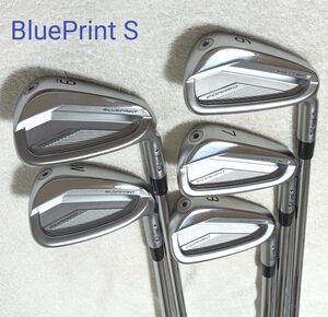 【美品】PINGピン BluePrint ブループリントS アイアン５本セット 6-9 PW Modus105S