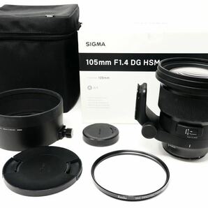 ★美品★SIGMA 105mm F1.4 DG HSM Art ★CANON EF キャノン用★シグマ★送料無料★