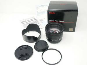 ★美品★ SIGMA EX 50mm F1.4 DG HSM ★キャノン EF CANON用★送料無料★シグマ