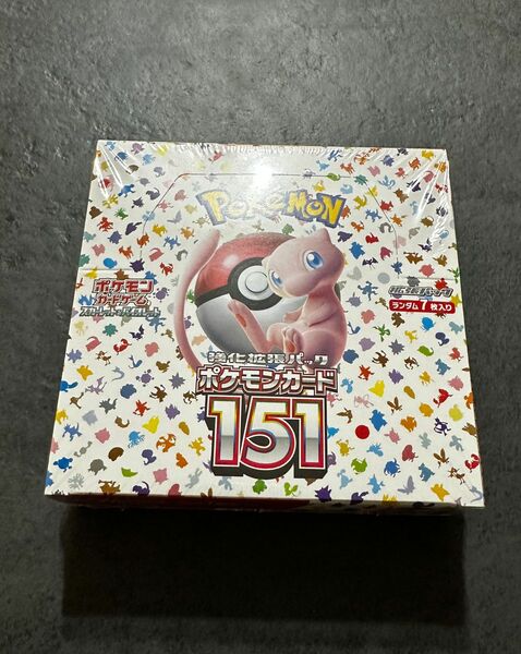 ポケモンカードゲーム 強化拡張パック　151 BOX シュリンク付き