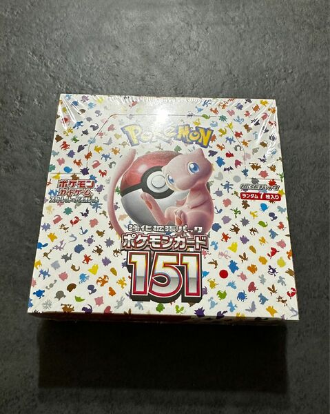 ポケモンカードゲーム 強化拡張パック151 BOX シュリンク付き