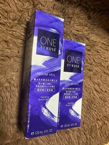 ONE BY KOSE ワンバイコーセー セラム ヴェール 120ml 2本　未使用