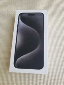 新品未開封　iPhone15 Pro Max ブラックチタニウム 1TB