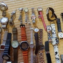 腕時計 まとめて　ジャンク　エルジン　G-SHOCK　GUESS　LANCEL ALBA TIMEFORCE CASIO BABYーG COACH Mickey　SEIKO NIKE　等々_画像6