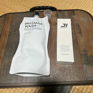 ブレスマイルウォッシュ270ml ブレスマイルクリア60g BRESMILE ホワイトニング 液体歯みがき 口臭予防 軽量カップ付