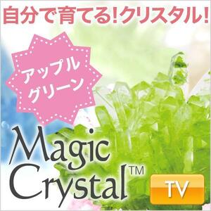 マジッククリスタル 直販 TVで紹介された不思議なクリスタル /アップルグリーン