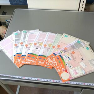 名刺印刷用紙　１０冊　カラー色々