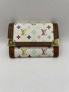 $ LOUIS VUITTON ポルト モネ プラ マルチカラー 小銭入れルイヴィトン Louis Vuitton 