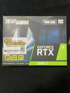 ☆ ZOTAC GAMING GEFORCE RTX 3060 Ti (未開封)