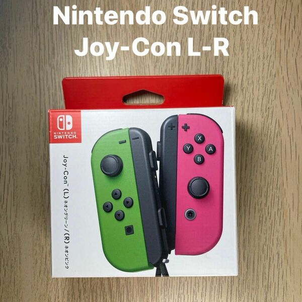 Nintendo Switch Joy-Con ニンテンドースイッチ ジョイコン （L）ネオングリーン （R）ネオンピンク 