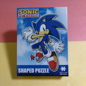 【 200ピース 】未開封 セガ ソニック・ザ・ヘッジホッグ シェイプパズル Sega Sonic The Hedgehog SHAPED PUZZLE