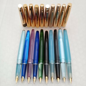 419 万年筆 10本セット ペン先 NEW PEN等 レトロ ヴィンテージ 文房具 筆記具 筆記用具 筆記未確認