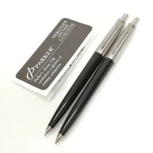 227 美品 PARKER パーカー ジョッタースペシャル ノック式 シャープペンシル ボールペン 2本セット まとめて 筆記用具 文房具 筆記確認済