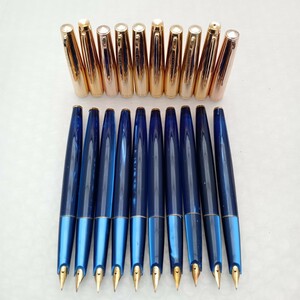 408 万年筆 10本セット ペン先 K14 PLATED等 レトロ ヴィンテージ 文房具 筆記具 筆記用具 筆記未確認