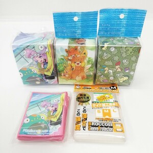 242 unopened Pokemon Card Game deck shield deck case together naan jamopa-motopoke Pal re only ... sleeve attaching 