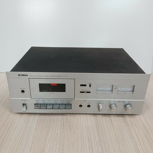 B47 ヤマハ YAMAHA NATURAL SOUND STEREO CASSETTE DECK TC-3 カセットデッキ オーディオ機器 通電確認済み 現状品