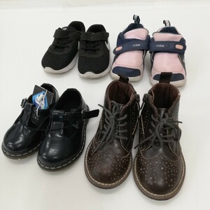 121 未使用有 ZARA BABY ザラ NIKE ナイキ 等 子供靴 4点セット まとめて 11.5cm 12cm 13cm スニーカー ブーツ ベビー キッズ シューズ