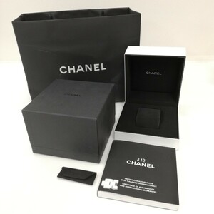 214 CHANEL シャネル J12 コマ 腕時計 空箱 ウォッチケース 紙袋 冊子 まとめて BOX ボックス 付属品一式 空ケース ショッパー まとめ売り