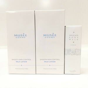 36 unopened MUSEEmyuze medicine for smooth s gold control milk lotion 300mltelike-to body woshu100ml cosme together 