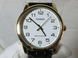 ◆動作品　CASIO /カシオ 　クォーツ　3針　腕時計　MTP-V001