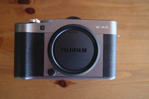 【日本未発売色】FUJIFILM X-A5 ボディ ダークシルバー、バッグ他オマケ付き