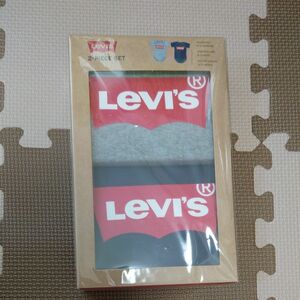 新品未開封☆リーバイス半袖かぶりロンパース2枚セットパック　6-12month　LEVI'S　ボディシャツ