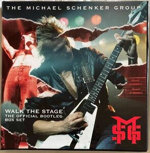 THE MICHAEL SCHENKER GROUP Walk The Stage The Official Bootleg Box Set Chrysalis EMI 4枚組 DVD付き Cozy Powell ライヴ